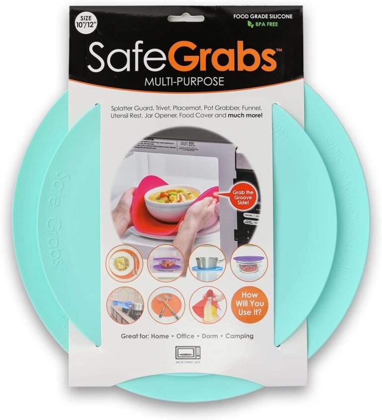 Safe Grabs: Multi-Purpose Silicone Microwave Mat